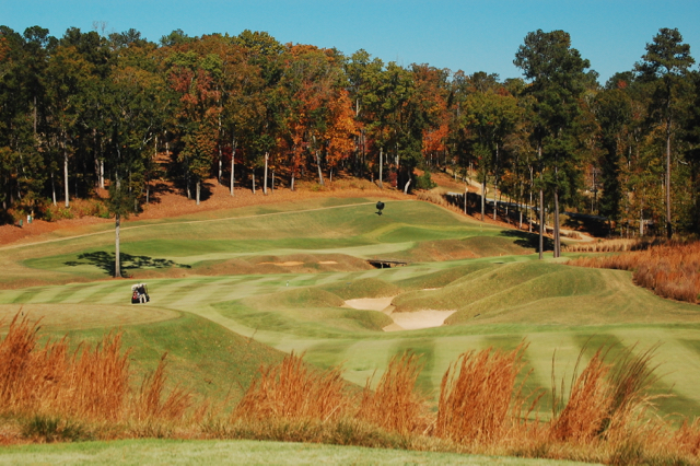 Creek Club fairway bunkers