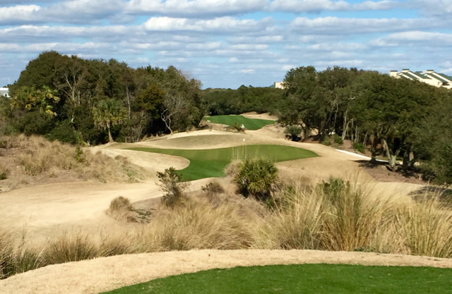 Wild Dunes par 3 from tee