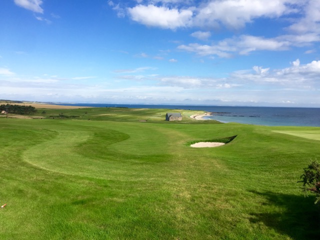 Crail Balcomie view of sea