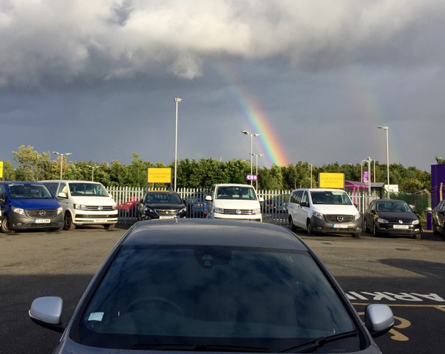 Rainbow at EDI car rental