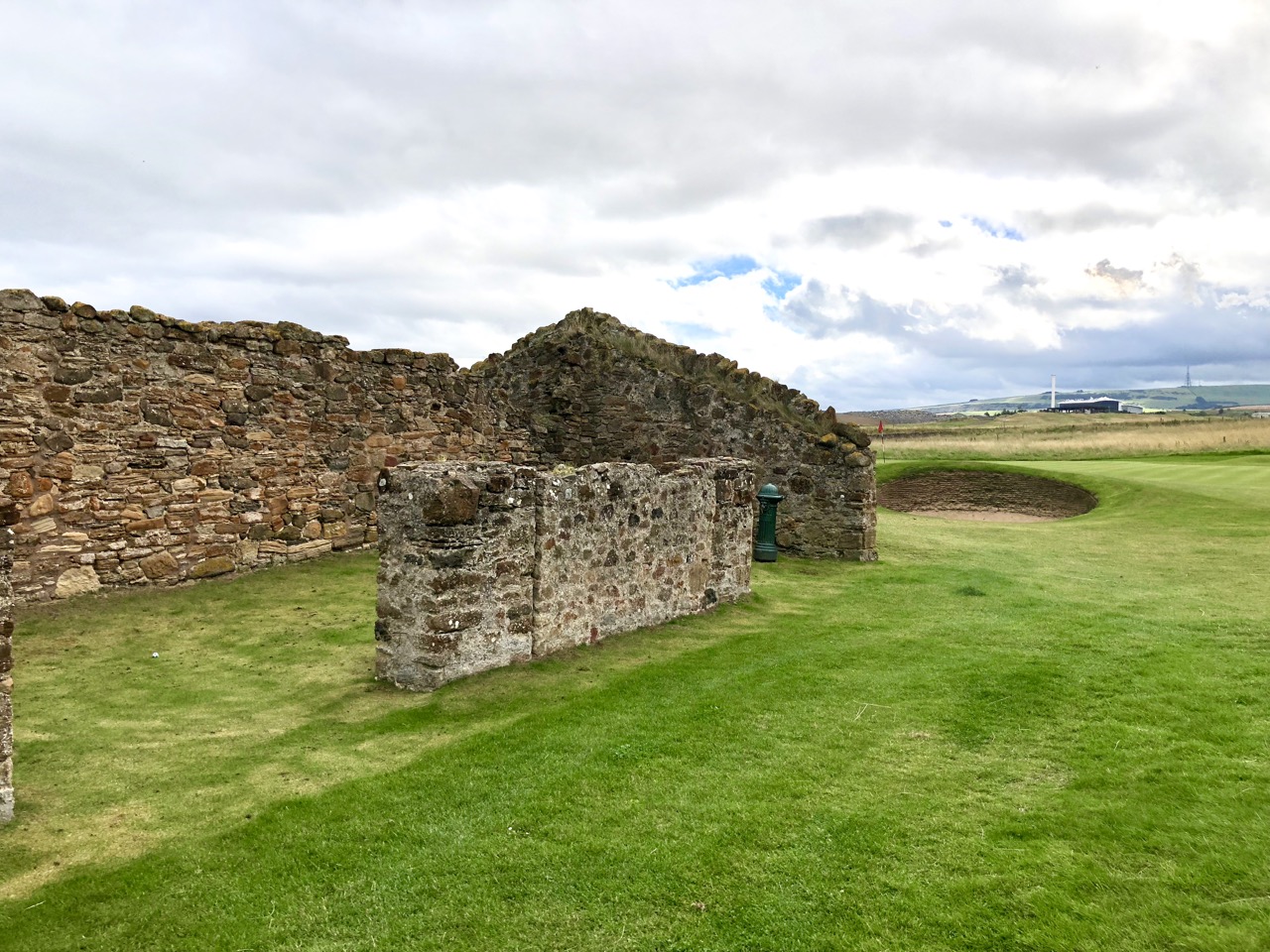 Dunbar ruins and my ball