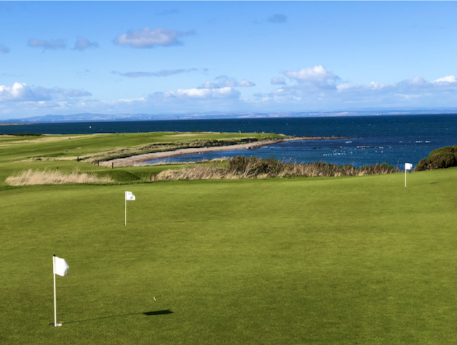 Balcomie practice green 1