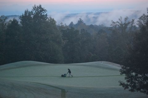 Oh what a beautiful morning…at The Currahee Club in northern Georgia