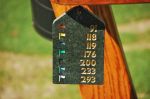 Creighton Farms provides precises distances at its practice range.