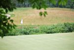 Forced carries to the greens at Fawn Lake were the most consistent challenge on the course.