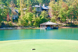 thumb reserve lake keowee sunset sc